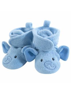 Baby Unisex Baby Cozy Fleece Booties with Non Skid Bottom