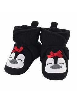 Baby Unisex Baby Cozy Fleece Booties with Non Skid Bottom