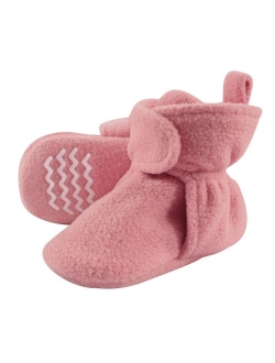 Baby Unisex Baby Cozy Fleece Booties with Non Skid Bottom