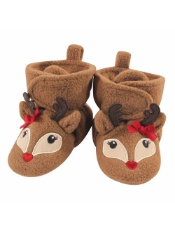 Baby Unisex Baby Cozy Fleece Booties with Non Skid Bottom