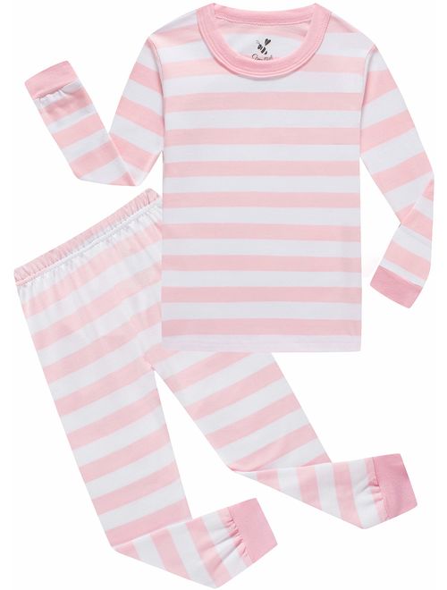 Girls Christmas Pajamas Children PJs Gift Set Kids Cotton Sleepwear