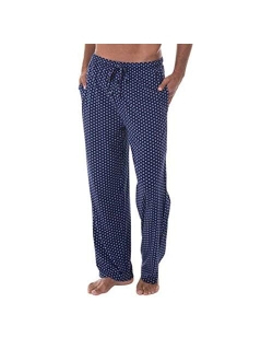 Men's Extended Sizes Jersey Knit Sleep Pant