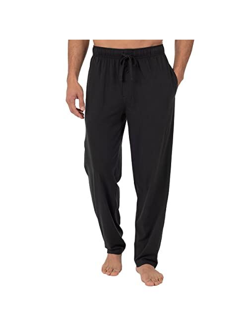 Fruit of the Loom Men's Extended Sizes Jersey Knit Sleep Pant