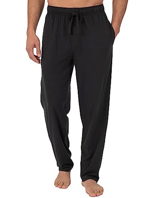 Fruit of the Loom Men's Extended Sizes Jersey Knit Sleep Pant