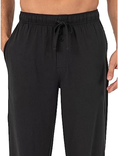 Fruit of the Loom Men's Extended Sizes Jersey Knit Sleep Pant