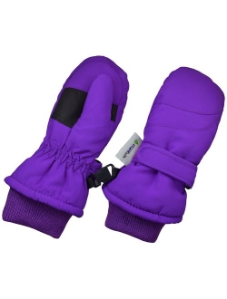 Children Toddlers Infant and Baby Mittens - Thinsulate Winter Waterproof Gloves