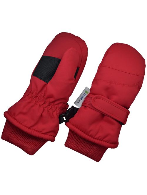 Children Toddlers Infant and Baby Mittens - Thinsulate Winter Waterproof Gloves