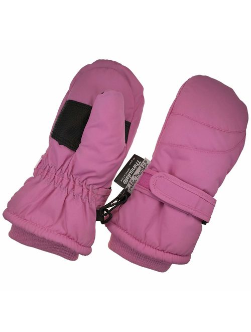 Children Toddlers Infant and Baby Mittens - Thinsulate Winter Waterproof Gloves