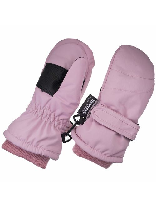 Children Toddlers Infant and Baby Mittens - Thinsulate Winter Waterproof Gloves