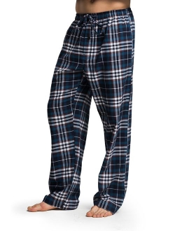 CYZ Men's 100% Cotton Super Soft Flannel Plaid Pajama Pants