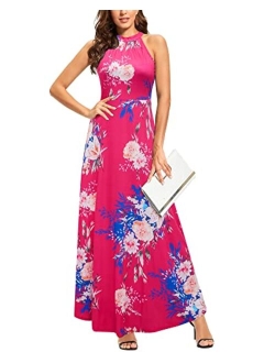 STYLEWORD Women's Off Shoulder Elegant Maxi Long Dress