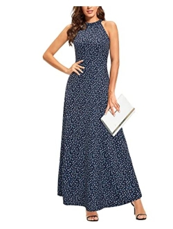 STYLEWORD Women's Off Shoulder Elegant Maxi Long Dress