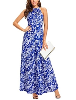 STYLEWORD Women's Off Shoulder Elegant Maxi Long Dress