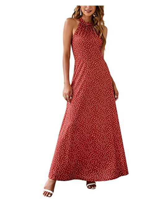 STYLEWORD Women's Off Shoulder Elegant Maxi Long Dress