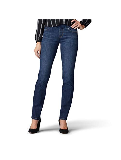 LEE Women's Sculpting Fit Slim Leg Pull on Jean