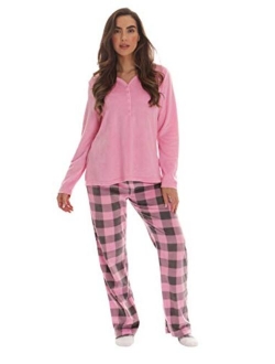 Just Love Women's Ultra-Soft Pajama Pant Set with Matching Fuzzy Socks