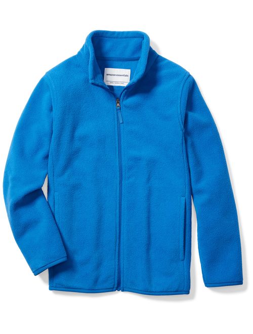 Amazon Essentials Boy's Full-Zip Polar Fleece Jacket