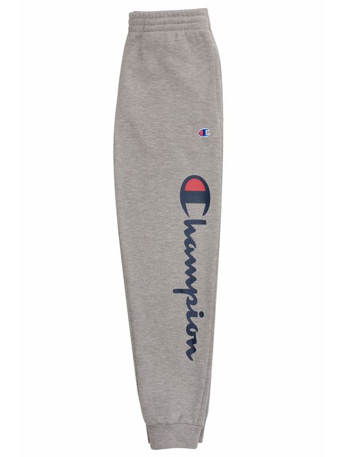 Champion Boys Sweatpant Heritage Collection Slim Fit Brushed Fleece Big and Little Boys Kids