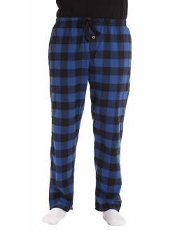 #followme Men's Flannel Pajamas - Plaid Pajama Pants for Men - Lounge & Sleep PJ Bottoms