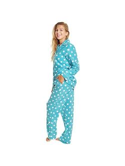 Angelina Women's Cozy Fleece Pajama Set