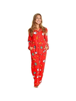 Angelina Women's Cozy Fleece Pajama Set