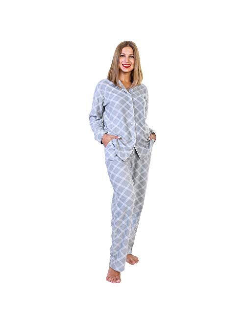 Angelina Women's Cozy Fleece Pajama Set