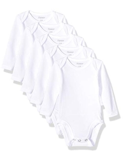 Ultimate Baby Flexy 5 Pack Long Sleeve Bodysuits