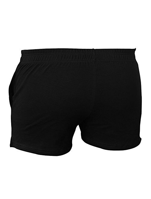 Workout Shorts With Pockets for Men French Terry Cotton 3 5 7 Inch Bodybuilding Clothing