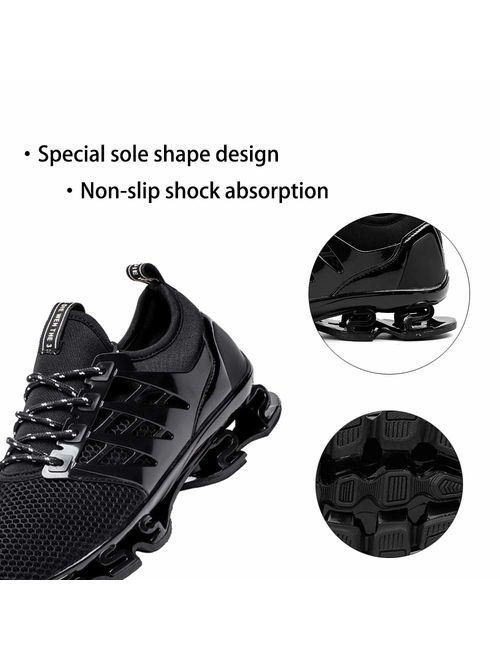 TSIODFO Men Sport Athletic Running Walking Shoes Runner Jogging Sneakers