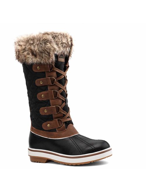 ALEADER Women's Waterproof Winter Snow Boots