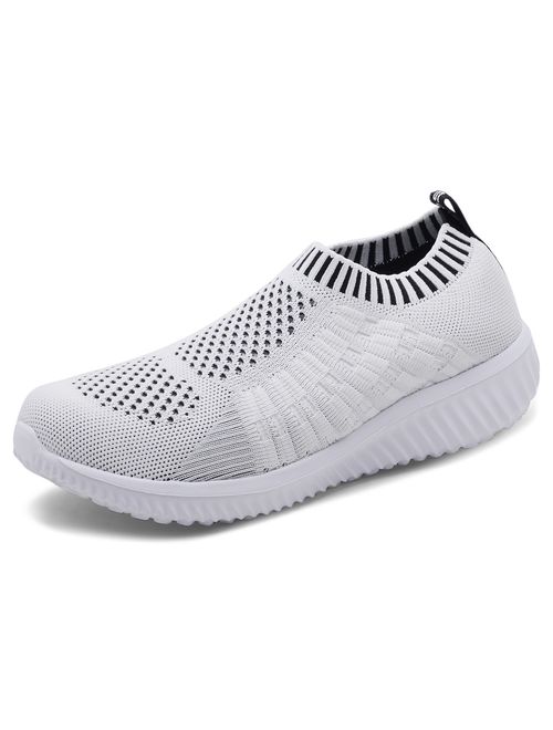 TIOSEBON Women's Athletic Casual Mesh-Comfortable Walking Shoes 