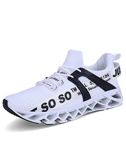 JSLEAP Mesh Just So So Shoes Slip Resistant Sneakers | Non Slip Blade Running Shoes