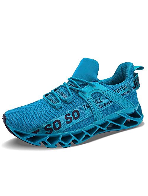 JSLEAP Mesh Just So So Shoes Slip Resistant Sneakers | Non Slip Blade Running Shoes