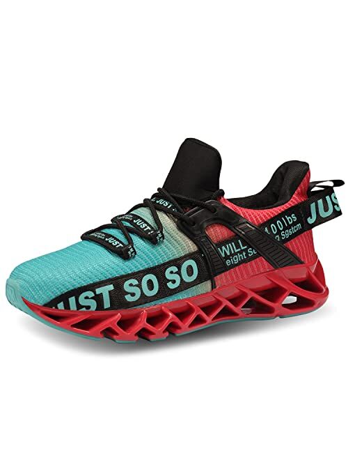 JSLEAP Mesh Just So So Shoes Slip Resistant Sneakers | Non Slip Blade Running Shoes