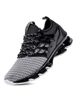 SKDOIUL Sport Running Shoes for Mens Mesh Breathable Trail Runners Fashion Just So So Sneakers
