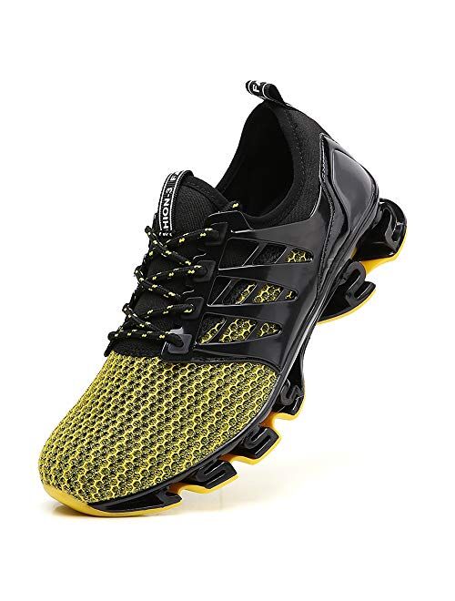 SKDOIUL Sport Running Shoes for Mens Mesh Breathable Trail Runners Fashion Just So So Sneakers