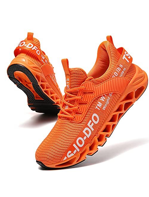 SKDOIUL Sport Running Shoes for Mens Mesh Breathable Trail Runners Fashion Just So So Sneakers