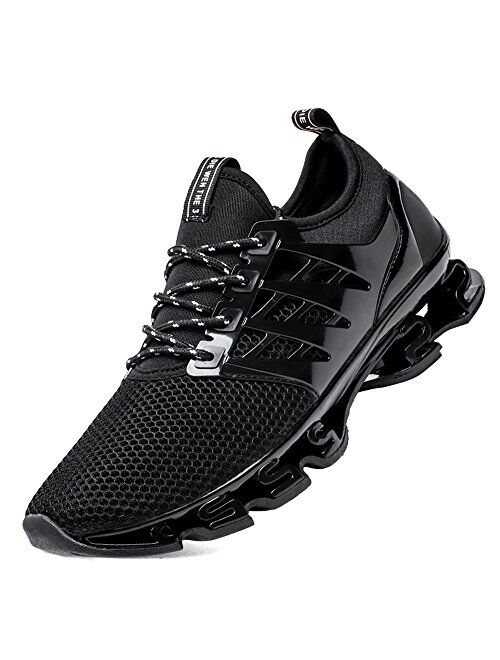 SKDOIUL Sport Running Shoes for Mens Mesh Breathable Trail Runners Fashion Just So So Sneakers