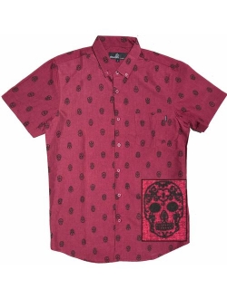 M MOLOKAI SURF Official Molokai Button up Slim Fit Hawaiian Short Sleeve Shirts