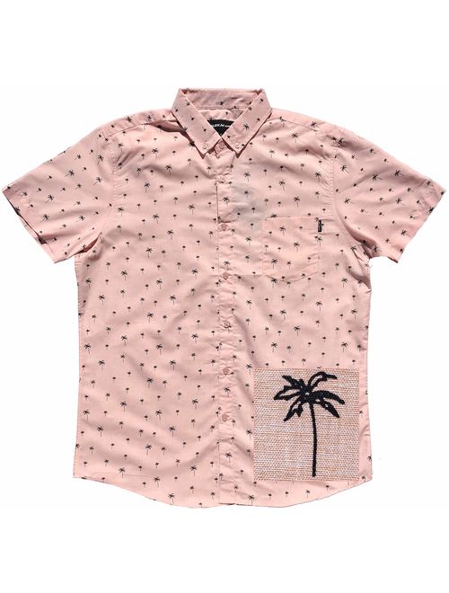 M MOLOKAI SURF Official Molokai Button up Slim Fit Hawaiian Short Sleeve Shirts