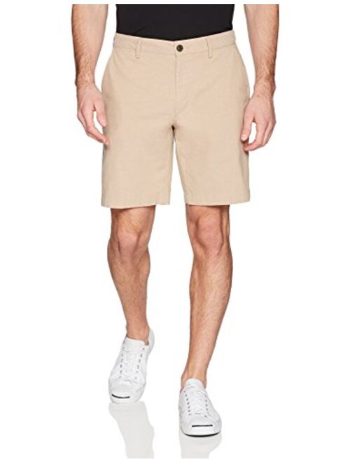 Amazon Brand - Goodthreads Men's 9 Cotton Solid Relaxed Fit Short