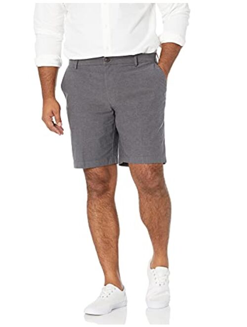 Amazon Brand - Goodthreads Men's 9 Cotton Solid Relaxed Fit Short