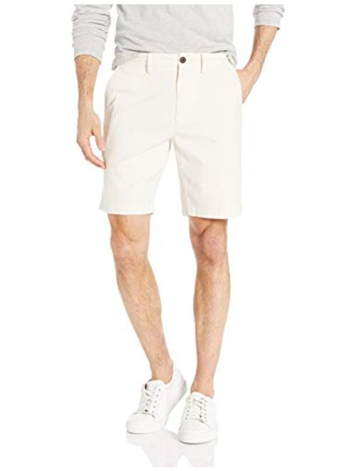 Amazon Brand - Goodthreads Men's 9 Cotton Solid Relaxed Fit Short