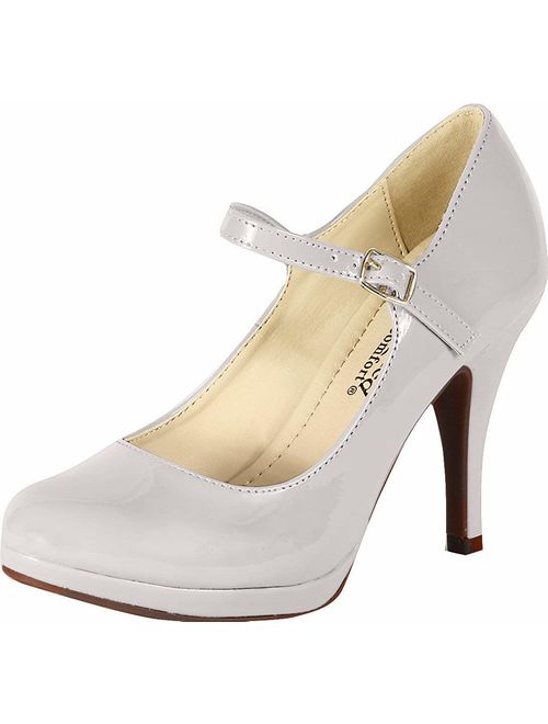 City Classified Comfort Women's Dennis Mary Jane High Heel