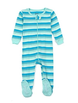 Fleece Baby Boys Girls Footed Pajamas Sleeper Kids & Toddler Christmas Pajamas (3 Months-5 Toddler)