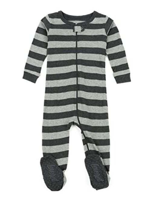 Leveret Fleece Baby Boys Girls Footed Pajamas Sleeper Kids & Toddler Christmas Pajamas (3 Months-5 Toddler)