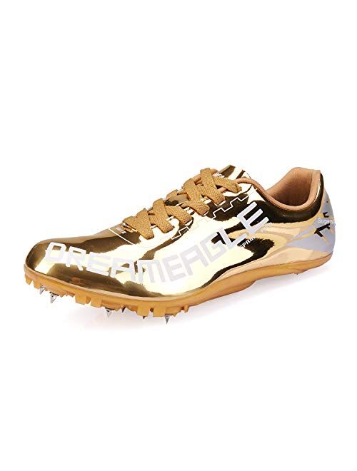 TauLene Women Men Sprint Track Shoes Athletics Track Spikes