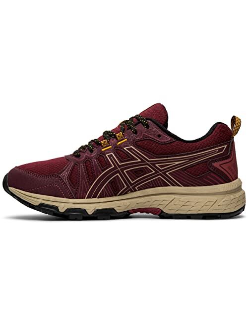 ASICS Synthetic Lace Up Colorful Trail Running Shoes