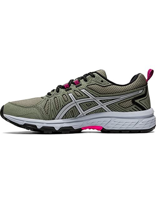 ASICS Synthetic Lace Up Colorful Trail Running Shoes