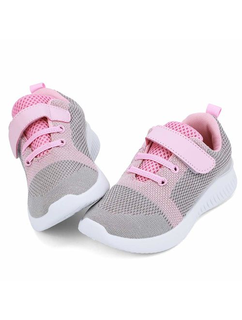 nerteo Toddler/Little Kid Boys Girls Shoes Running/Walking Sports Sneakers